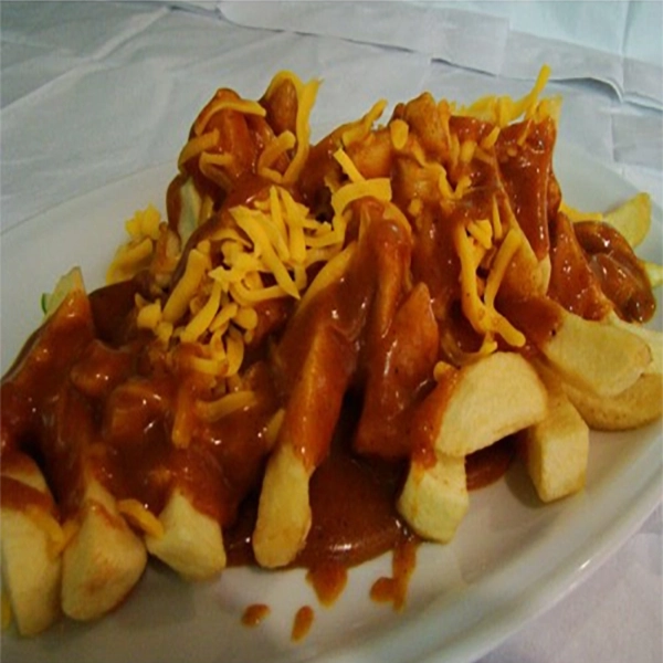 Irish Curry Cheese Chips